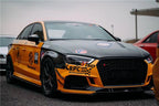 KARBEL - AUDI A3 / S3 / RS3 8V CARBON FIBRE HOOD V2