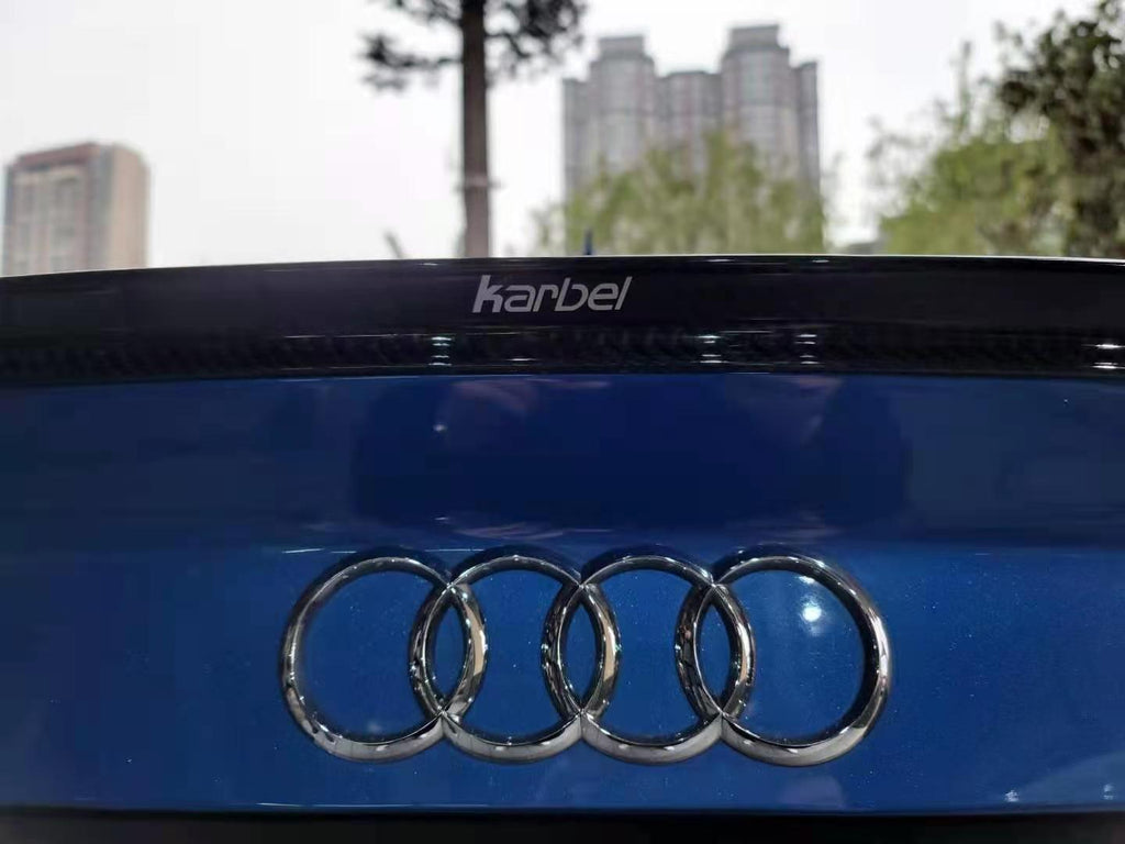 KARBEL - AUDI A3 / S3 / RS3 8V CARBON FIBRE REAR SPOILER V2