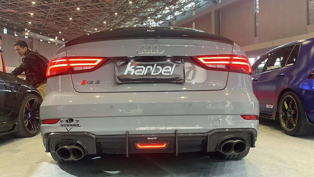 KARBEL - AUDI A3 / S3 / RS3 8V CARBON FIBRE SPOILER V1
