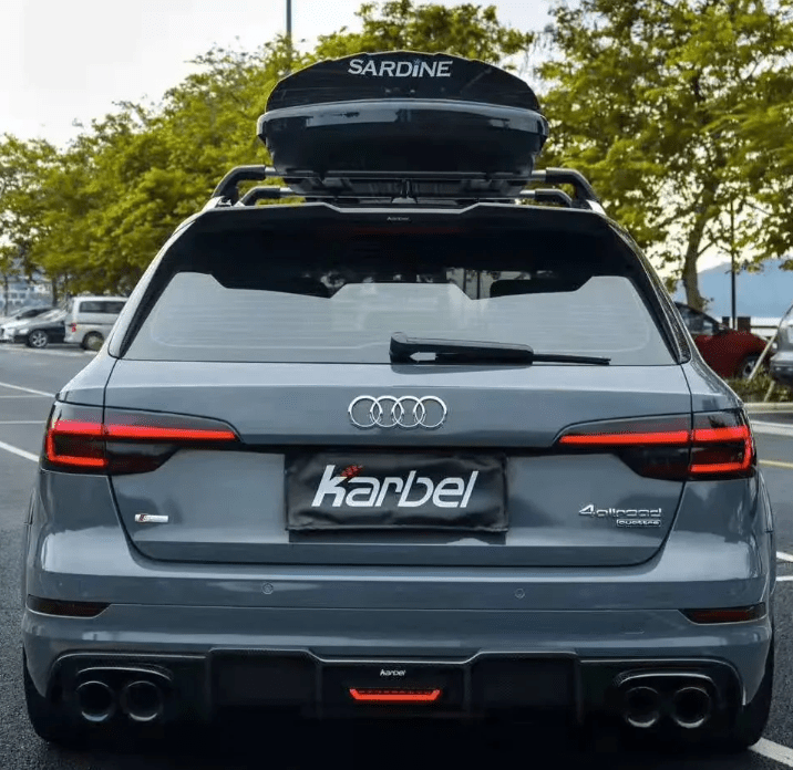 KARBEL - AUDI A4 ALLROAD B9 DRY CARBON FIBRE REAR DIFFUSER