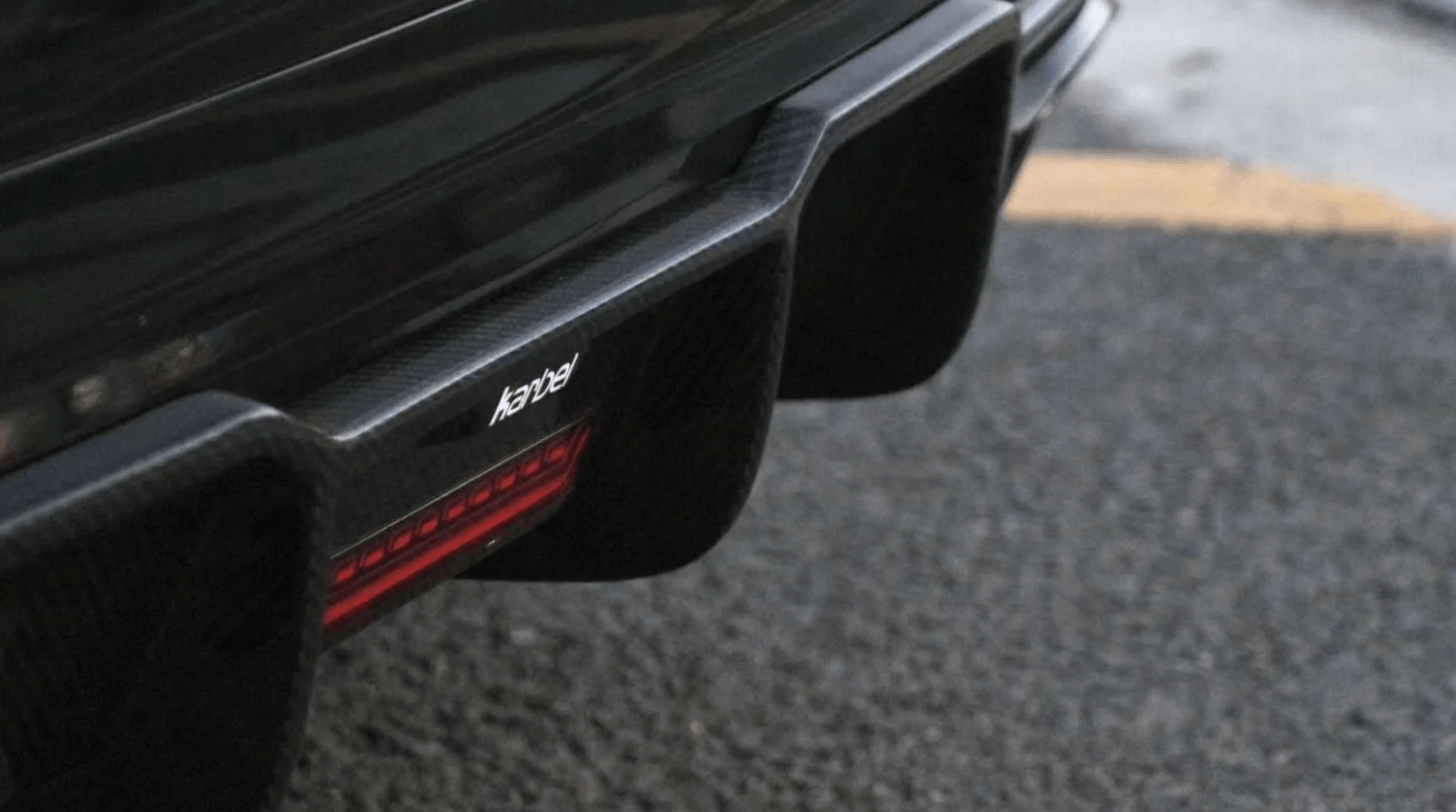 KARBEL - AUDI A4 ALLROAD B9 DRY CARBON FIBRE REAR DIFFUSER