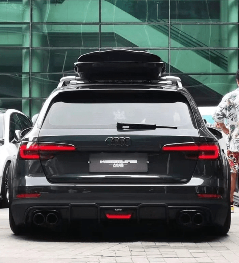 KARBEL - AUDI A4 ALLROAD B9 DRY CARBON FIBRE REAR DIFFUSER