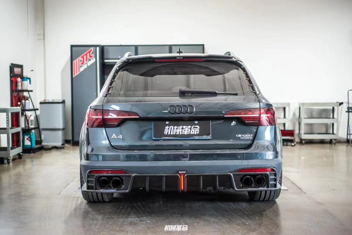 KARBEL - AUDI A4 AVANT ALLROAD B9 B9.5 CARBON FIBRE TOP SPOILER V1