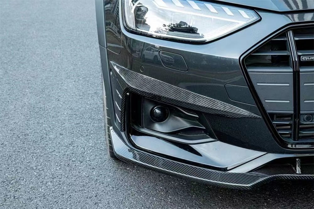 KARBEL - AUDI A4 AVANT ALLROAD B9.5 CARBON FIBRE FRONT LIP