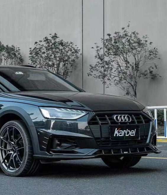 KARBEL - AUDI A4 AVANT ALLROAD B9.5 CARBON FIBRE FRONT LIP