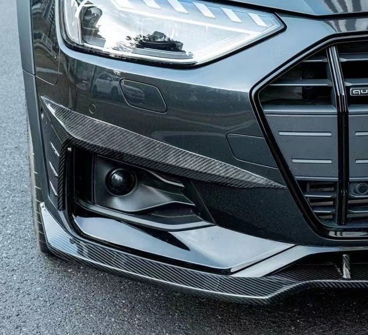 KARBEL - AUDI A4 AVANT ALLROAD B9.5 CARBON FIBRE FRONT UPPER VALANCES