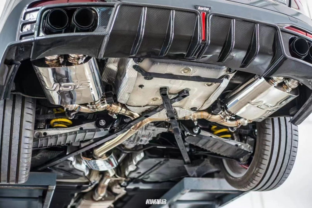 KARBEL - AUDI A4 AVANT ALLROAD B9.5 CARBON FIBRE REAR DIFFUSER