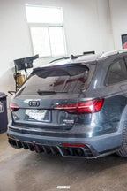 KARBEL - AUDI A4 AVANT ALLROAD B9.5 CARBON FIBRE REAR DIFFUSER