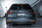 KARBEL - AUDI A4 AVANT ALLROAD B9.5 CARBON FIBRE REAR DIFFUSER