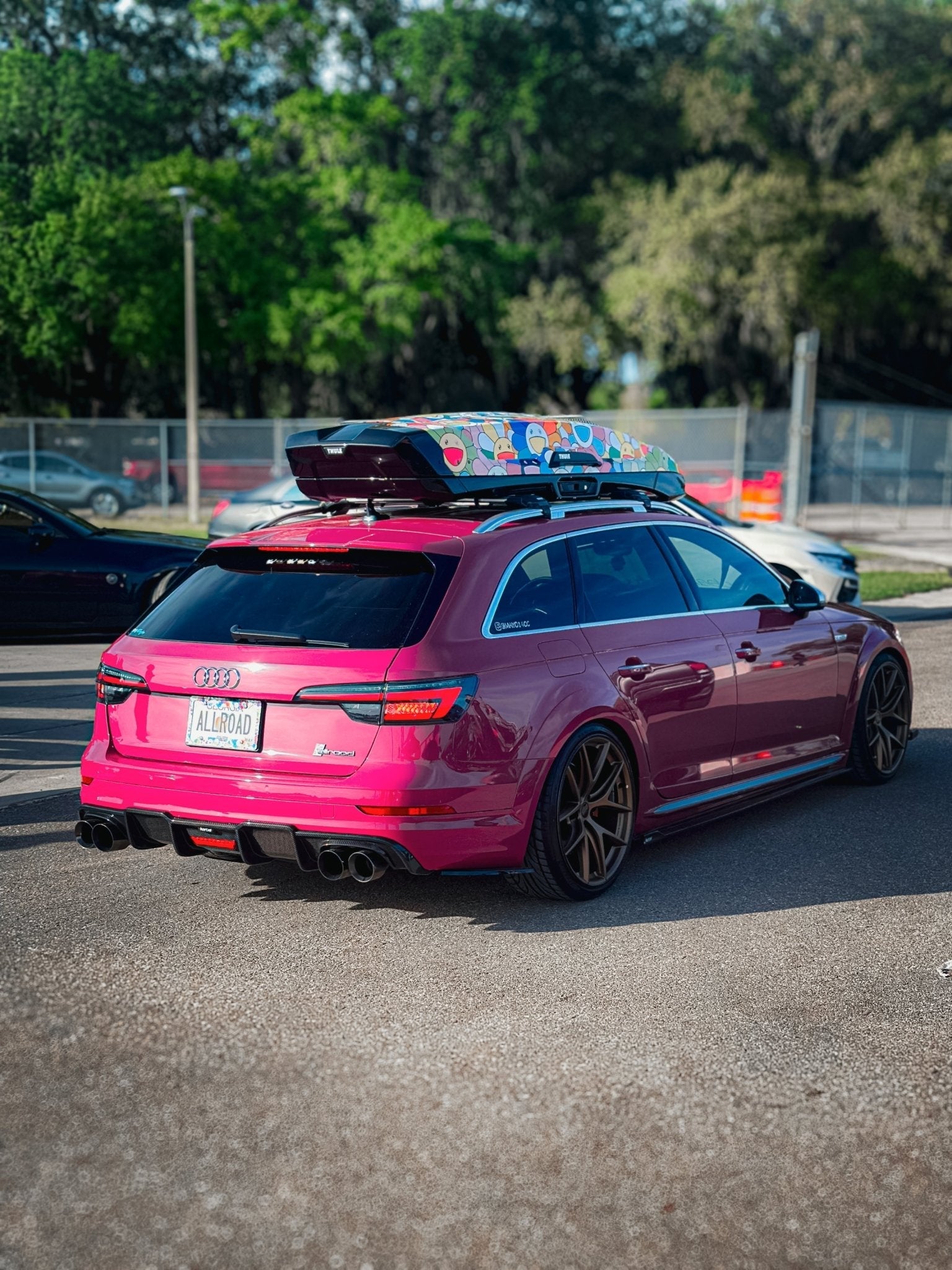 KARBEL - AUDI A4 AVANT ALLROAD B9.5 CARBON FIBRE ROOF SPOILER