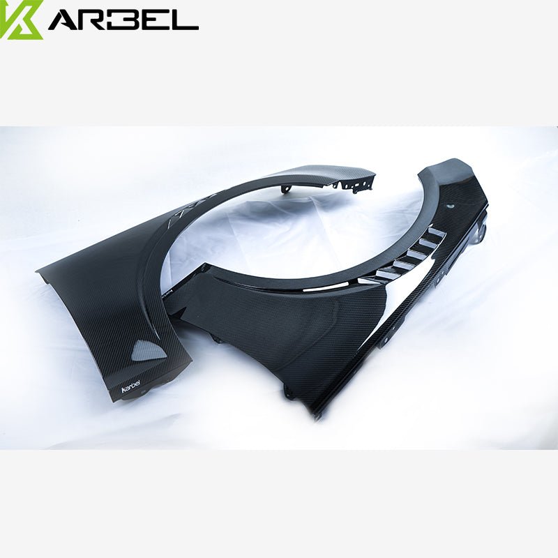 KARBEL - AUDI A4 S LINE / S4 B9 B9.5 CARBON FIBRE FRONT FENDERS / SIDE WINGS