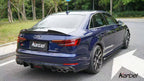 KARBEL - AUDI A4 S LINE / S4 B9 B9.5 CARBON FIBRE REAR SPOILER