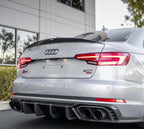 KARBEL - AUDI A4 S LINE / S4 B9 B9.5 CARBON FIBRE REAR SPOILER V2