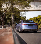 KARBEL - AUDI A4 S LINE / S4 B9 B9.5 CARBON FIBRE REAR SPOILER V2