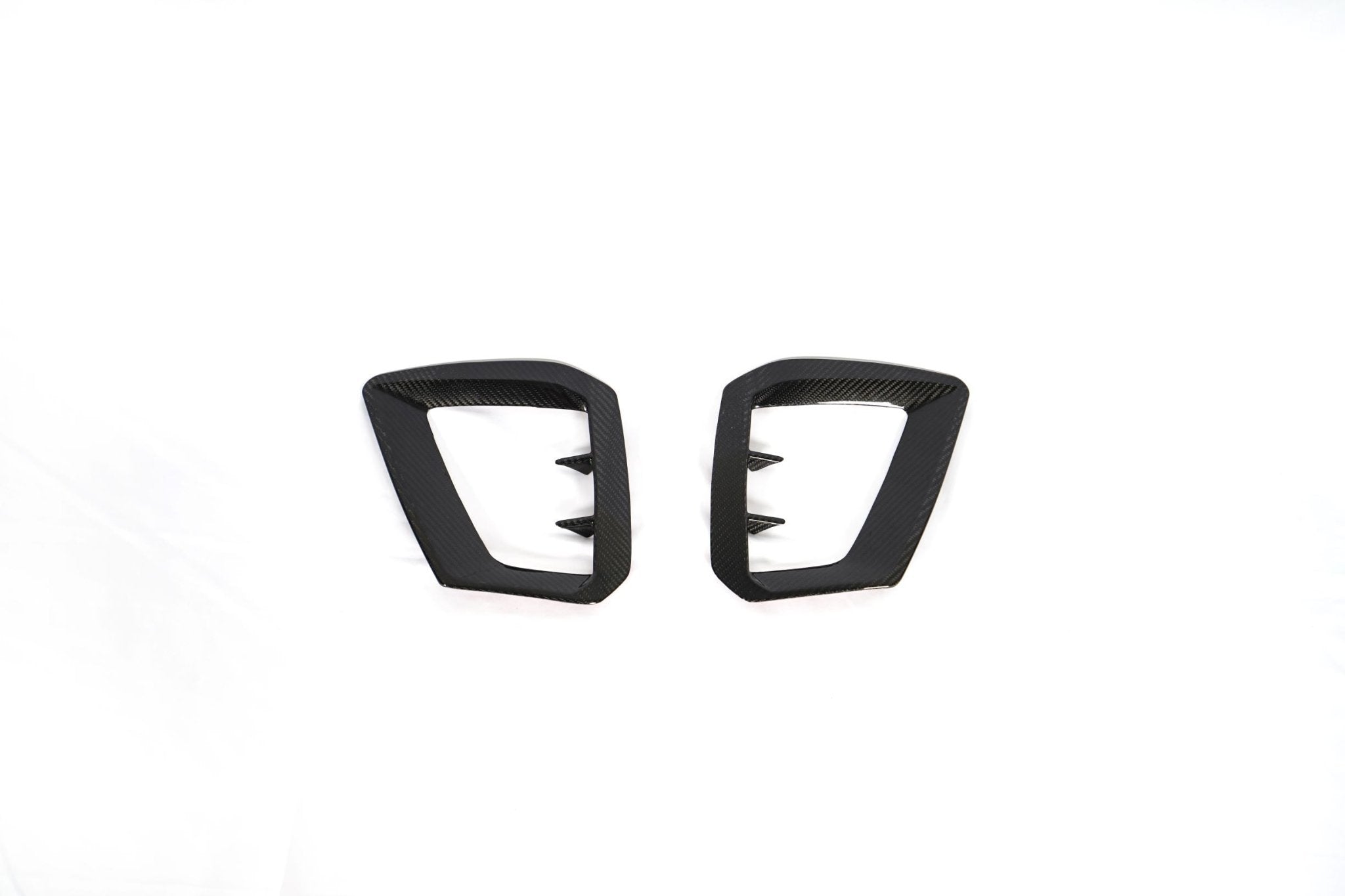 KARBEL - AUDI A4 S LINE / S4 B9.5 CARBON FIBRE FRONT BUMPER UPPER VALENCES