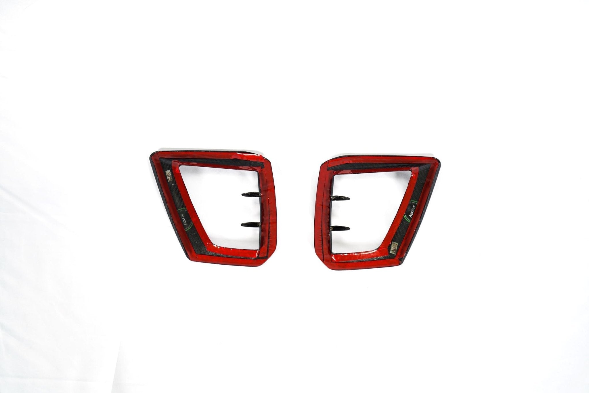 KARBEL - AUDI A4 S LINE / S4 B9.5 CARBON FIBRE FRONT BUMPER UPPER VALENCES