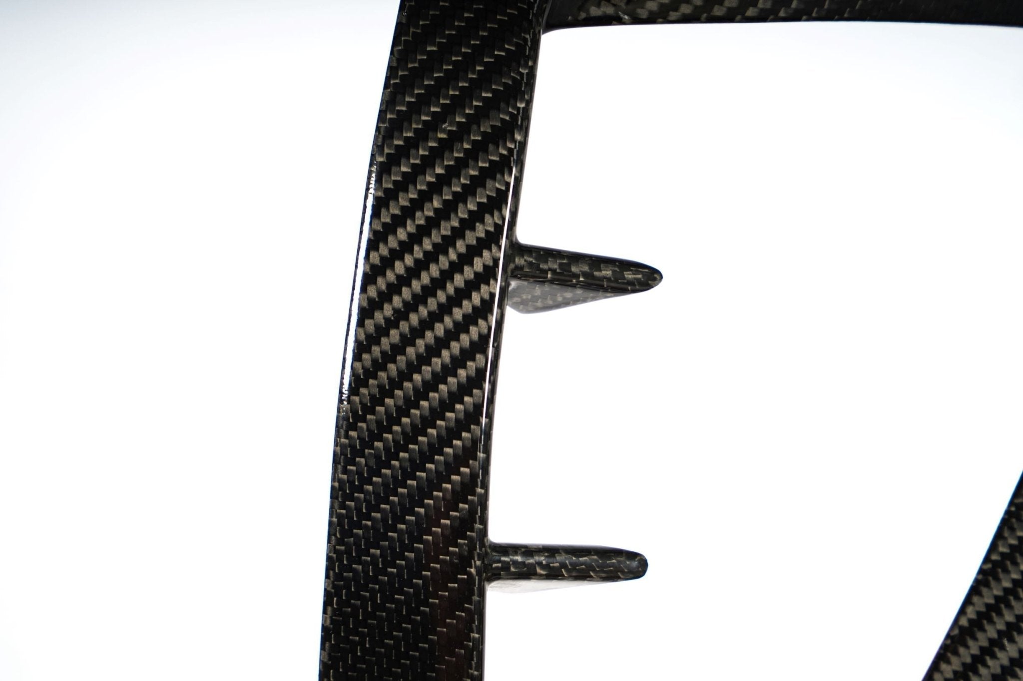 KARBEL - AUDI A4 S LINE / S4 B9.5 CARBON FIBRE FRONT BUMPER UPPER VALENCES