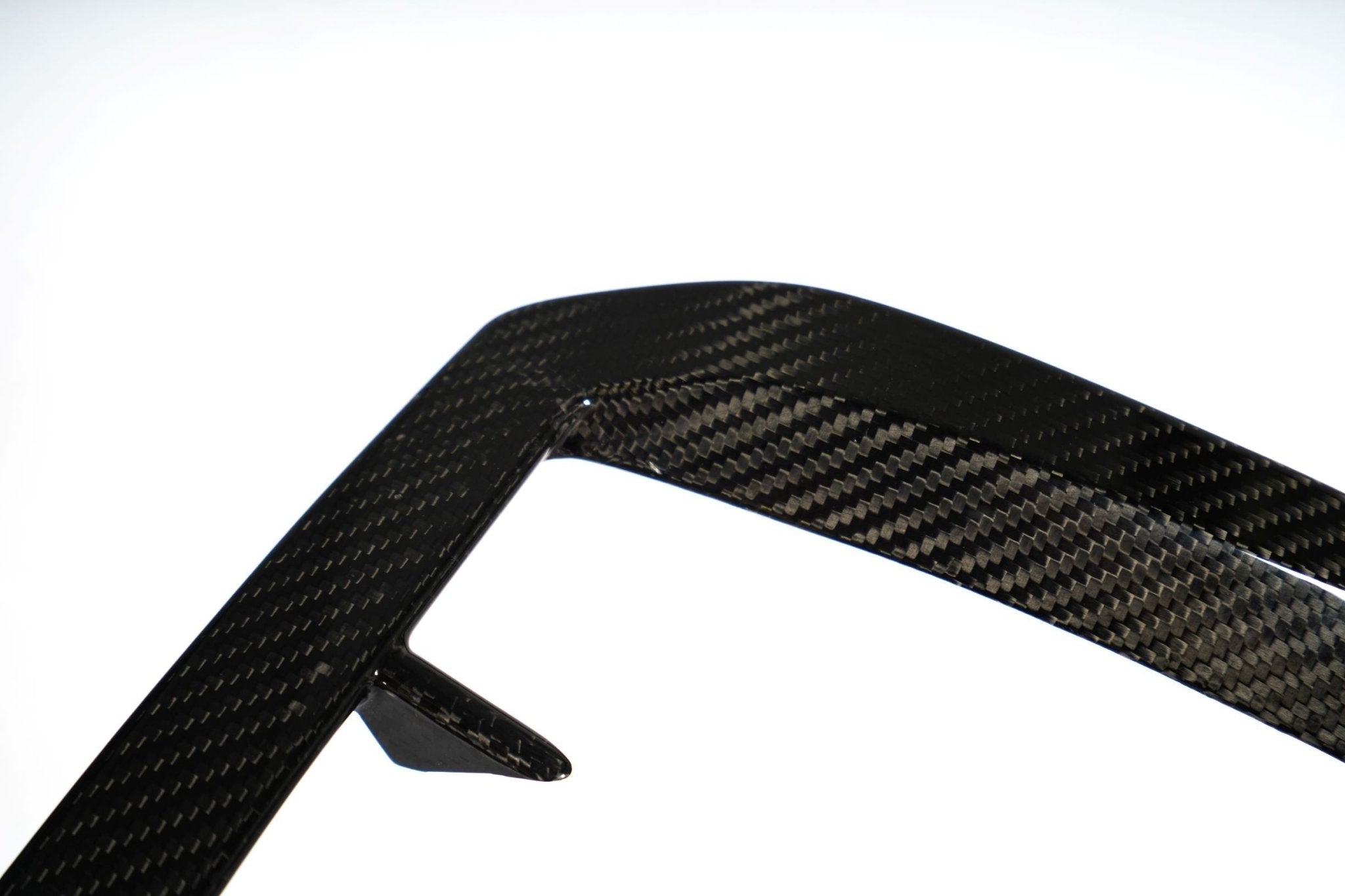 KARBEL - AUDI A4 S LINE / S4 B9.5 CARBON FIBRE FRONT BUMPER UPPER VALENCES