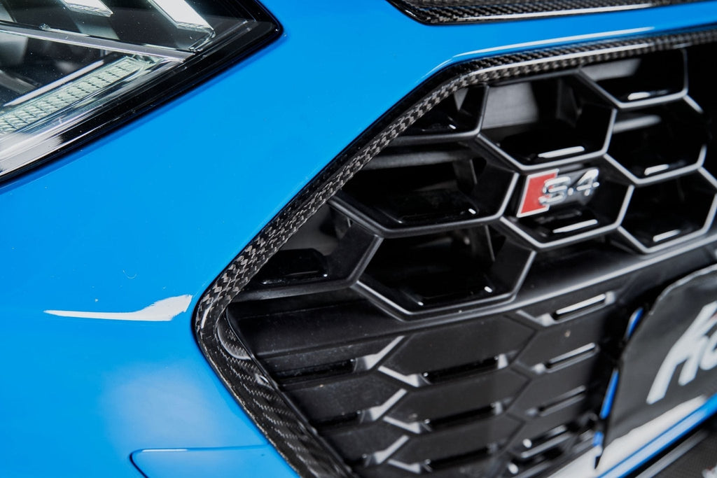 KARBEL - AUDI A4 S LINE / S4 B9.5 CARBON FIBRE FRONT GRILL FRAME