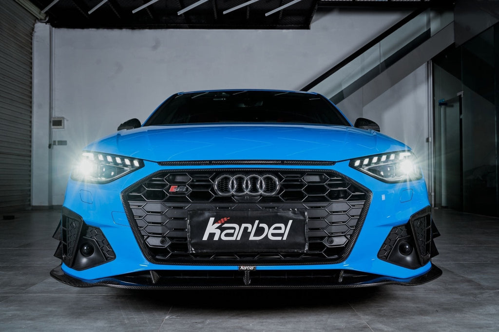 KARBEL - AUDI A4 S LINE / S4 B9.5 CARBON FIBRE FRONT GRILL FRAME