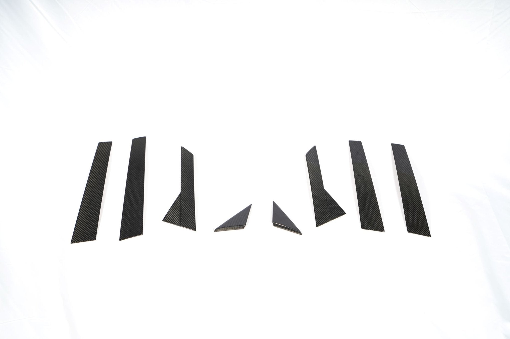 KARBEL - AUDI A4 S LINE / S4 B9.5 CARBON FIBRE WINDOW PILLAR PANEL TRIM
