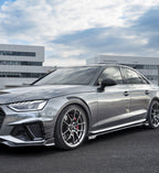 KARBEL - AUDI A4 / S4 B9 B9.5 DRY CARBON FIBRE SIDE SKIRTS V2