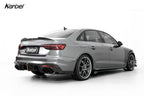 KARBEL - AUDI A4 / S4 B9 B9.5 DRY CARBON FIBRE SIDE SKIRTS V2