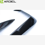 KARBEL - AUDI A4 / S4 B9 CARBON FIBRE FRONT BUMPER TRIM / VALANCES
