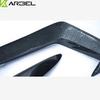 KARBEL - AUDI A4 / S4 B9 CARBON FIBRE FRONT BUMPER TRIM / VALANCES