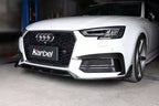 KARBEL - AUDI A4 / S4 B9 CARBON FIBRE FRONT LIP