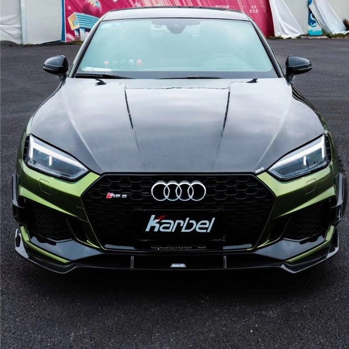 KARBEL - AUDI A5 / S5 B9 B9.5 DOUBLE-SIDED DRY CARBON FIBRE HOOD / BONNET