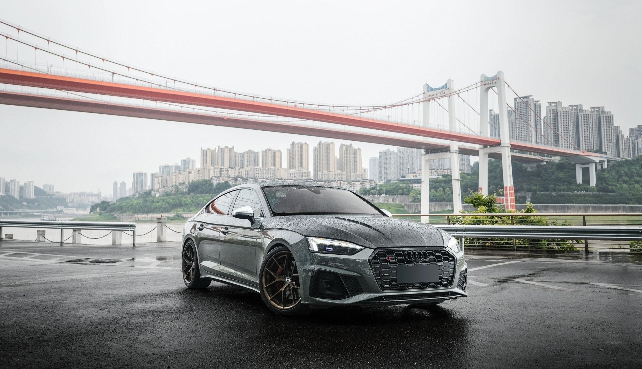 KARBEL - AUDI A5 / S5 B9 B9.5 DOUBLE-SIDED DRY CARBON FIBRE HOOD / BONNET