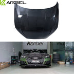 KARBEL - AUDI A5 / S5 B9 B9.5 DOUBLE-SIDED DRY CARBON FIBRE HOOD / BONNET