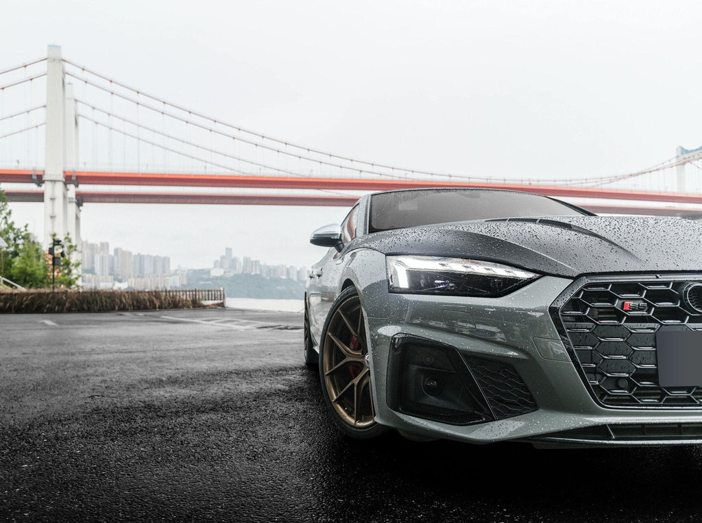 KARBEL - AUDI A5 / S5 B9 B9.5 DOUBLE-SIDED DRY CARBON FIBRE HOOD / BONNET