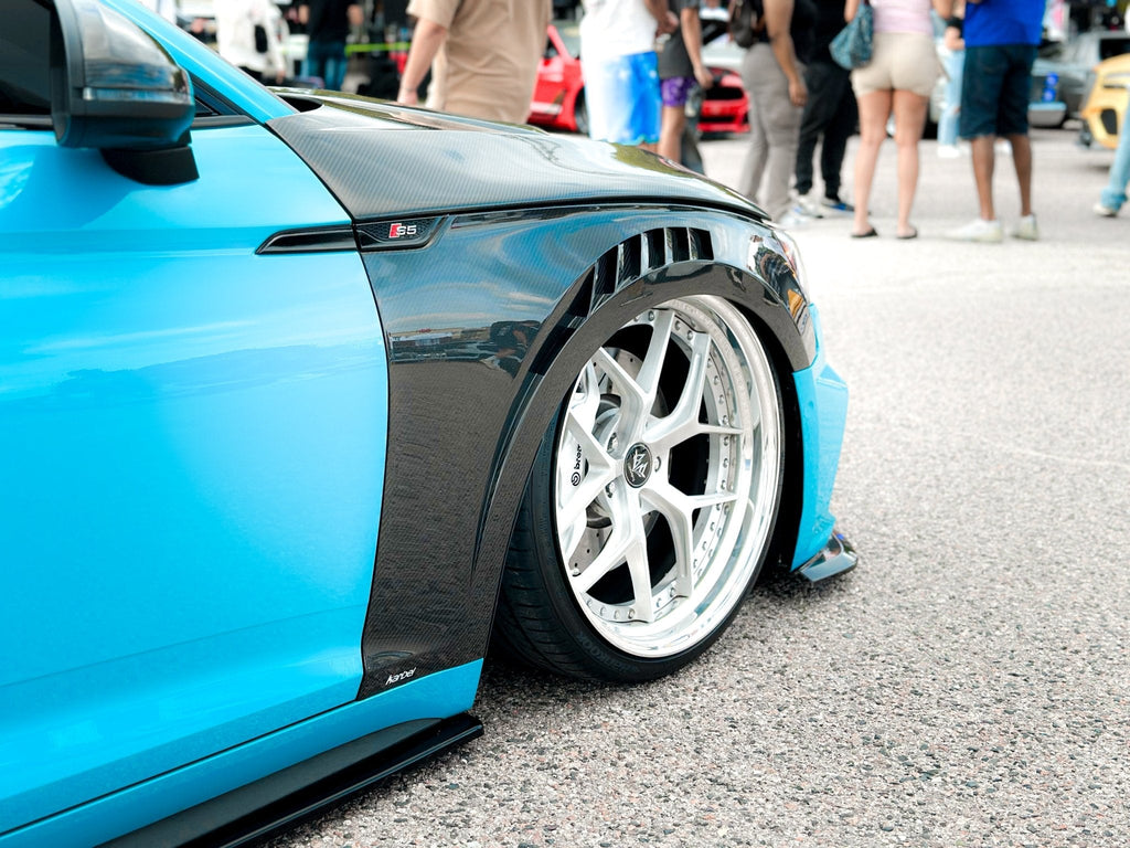 KARBEL - AUDI A5 / S5 B9 B9.5 DRY CARBON FIBRE FRONT FENDERS / SIDE WINGS