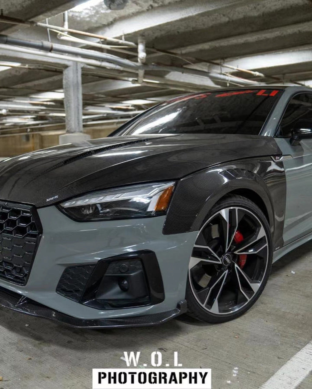 KARBEL - AUDI A5 / S5 B9 B9.5 DRY CARBON FIBRE FRONT FENDERS / SIDE WINGS