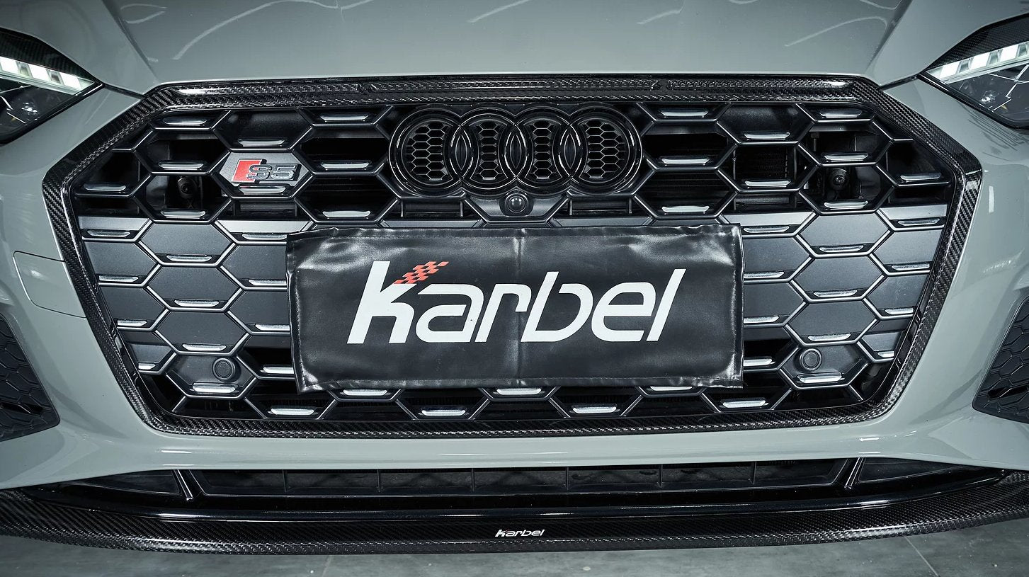 KARBEL - AUDI A5 / S5 B9.5 DRY CARBON FIBRE FRONT LIP V1