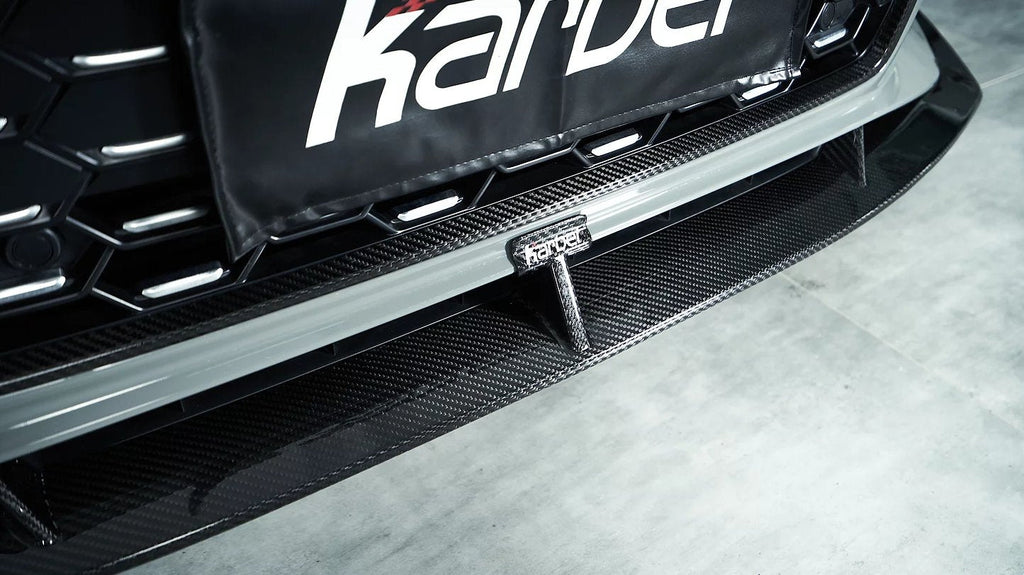 KARBEL - AUDI A5 / S5 B9.5 DRY CARBON FIBRE FRONT LIP V2