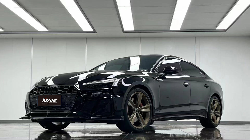 KARBEL - AUDI A5 / S5 B9.5 DRY CARBON FIBRE FRONT LIP V2