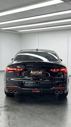 KARBEL - AUDI A5 / S5 B9.5 DRY CARBON FIBRE REAR DIFFUSER WITH BRAKE LIGHT V1