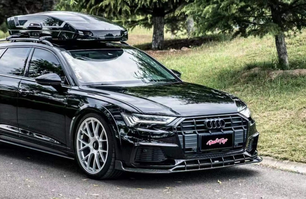 KARBEL - AUDI A6 AVANT C8 2020+ CARBON FIBRE LOWER FRONT LIP