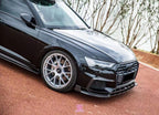 KARBEL - AUDI A6 AVANT C8 2020+ CARBON FIBRE LOWER FRONT LIP