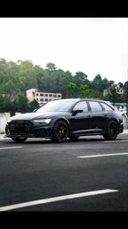 KARBEL - AUDI A6 AVANT C8 2020+ CARBON FIBRE LOWER FRONT LIP