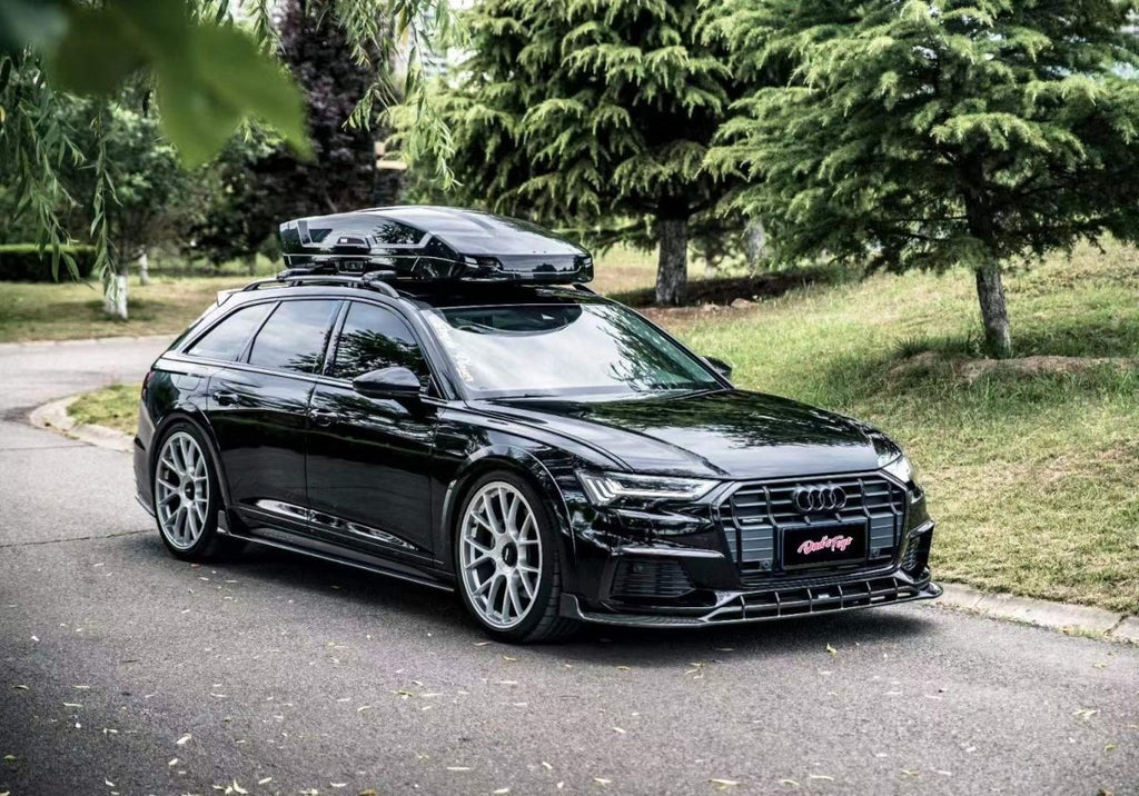 KARBEL - AUDI A6 AVANT C8 2020+ CARBON FIBRE LOWER FRONT LIP
