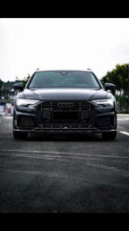 KARBEL - AUDI A6 AVANT C8 2020+ CARBON FIBRE LOWER FRONT LIP