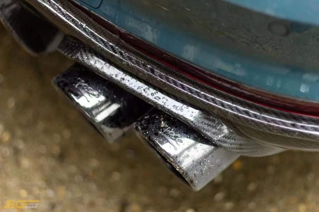 KARBEL - AUDI A6 AVANT C8 2020+ CARBON FIBRE REAR DIFFUSER V1