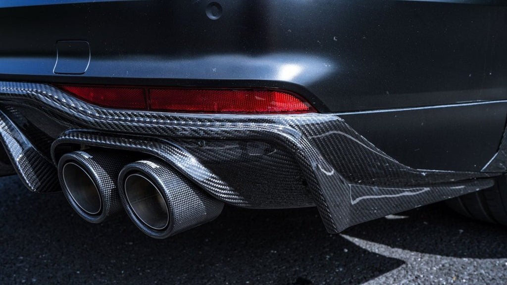 KARBEL - AUDI A6 AVANT C8 2020+ CARBON FIBRE REAR DIFFUSER V1