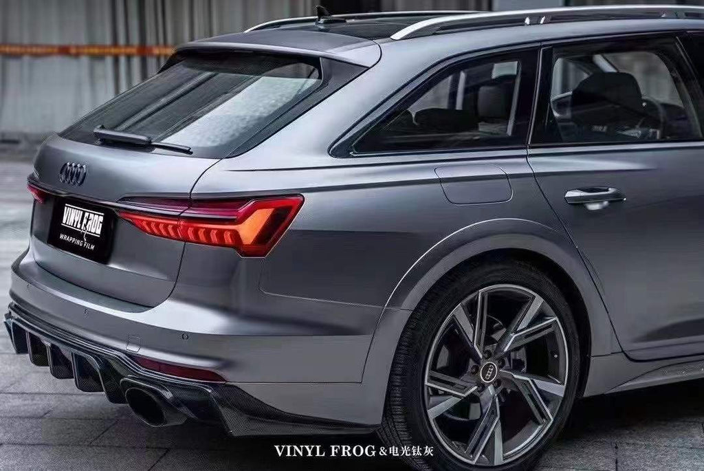KARBEL - AUDI A6 AVANT C8 2020+ CARBON FIBRE REAR DIFFUSER V1