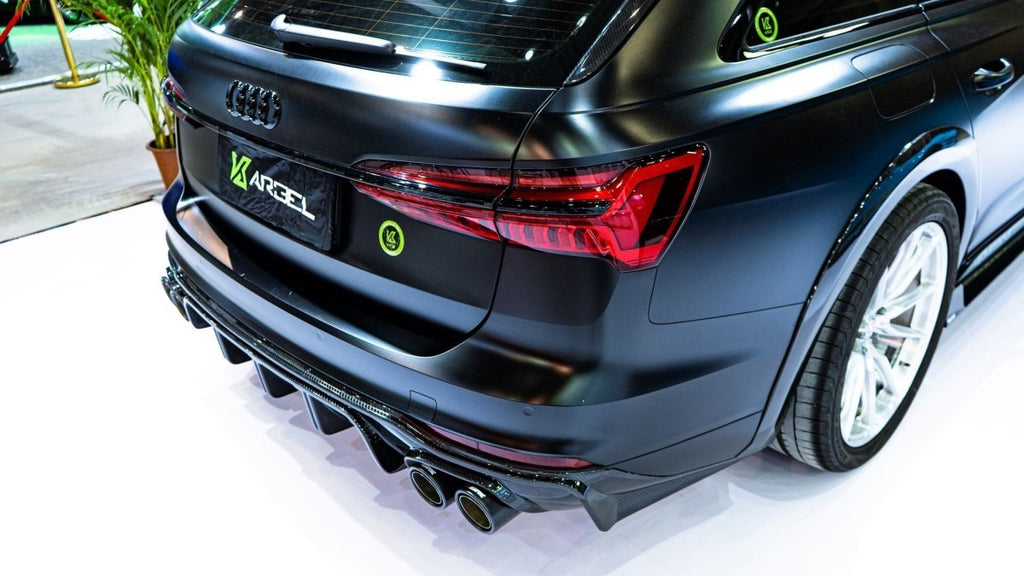 KARBEL - AUDI A6 AVANT C8 2020+ CARBON FIBRE REAR DIFFUSER V1