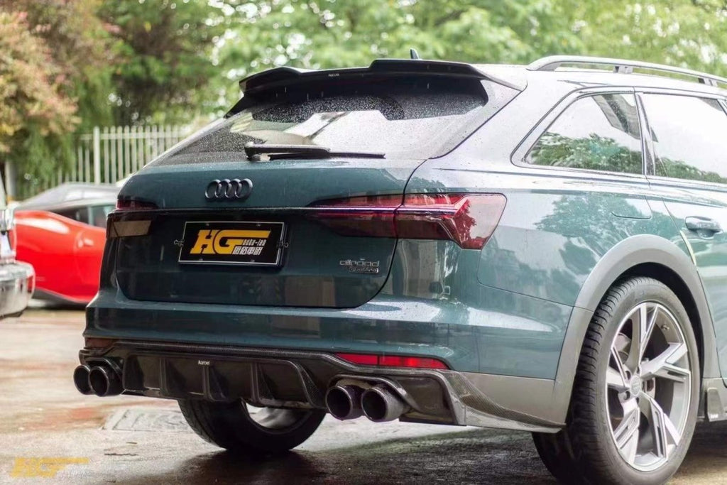 KARBEL - AUDI A6 AVANT C8 2020+ CARBON FIBRE REAR DIFFUSER V1